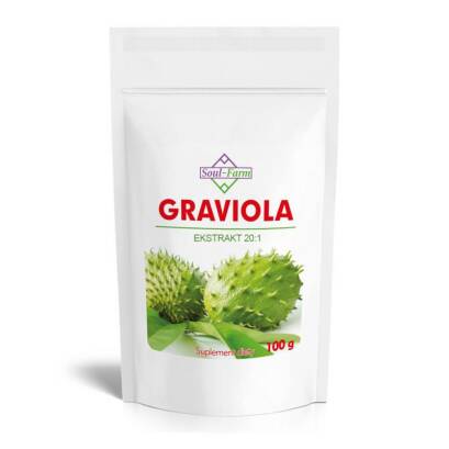 GRAVIOLA EKSTRAKT PROSZEK 100 g - SOUL FARM