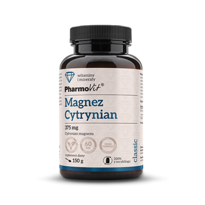 CYTRYNIAN MAGNEZU PROSZEK BEZGLUTENOWY 150 g - PHARMOVIT (CLASSIC)