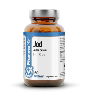 Jod jodek potasu 150 ug 60 vege kaps | Clean Label Pharmovit