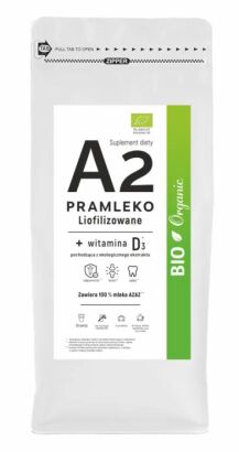 Pramleko A2 liofilizowane + witamina D3 Bio Organic 600g Narum PROMOCJA!
