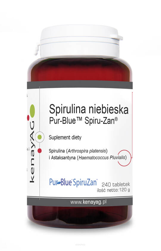 Spirulina niebieska Pur-Blue™ Spiru-Zan® 240 tabl. - KenayAg