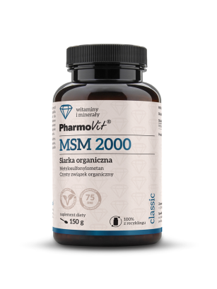 MSM 2000 Siarka organiczna 150 g | Classic Pharmovit