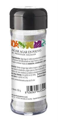 AGAR BIO 50 g - PORTO MUINOS
