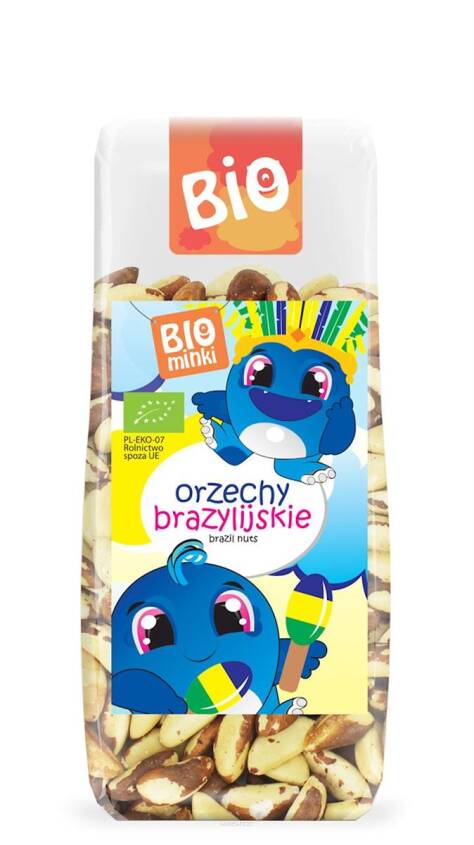 ORZECHY BRAZYLIJSKIE BIO 100 g - BIOMINKI