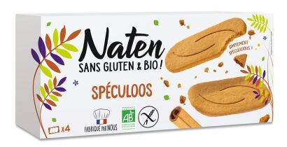 CIASTKA CYNAMONOWE BEZGLUTENOWE BIO 120 g - NATEN
