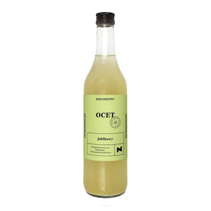 OCET JABŁKOWY 4 % BIO 500 ml - ZAKWASOWNIA