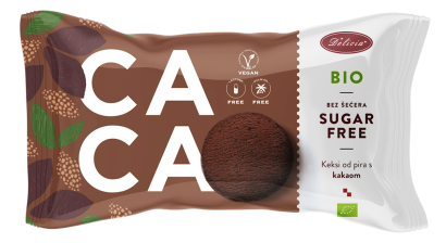 CIASTKA ORKISZOWE Z KAKAO BEZ CUKRU BIO (2 szt.) 34 g - DELICIA