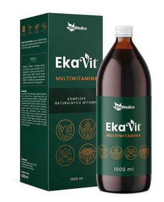 EKAVIT Multiwitamina 1L suplement diety  - EkaMedica