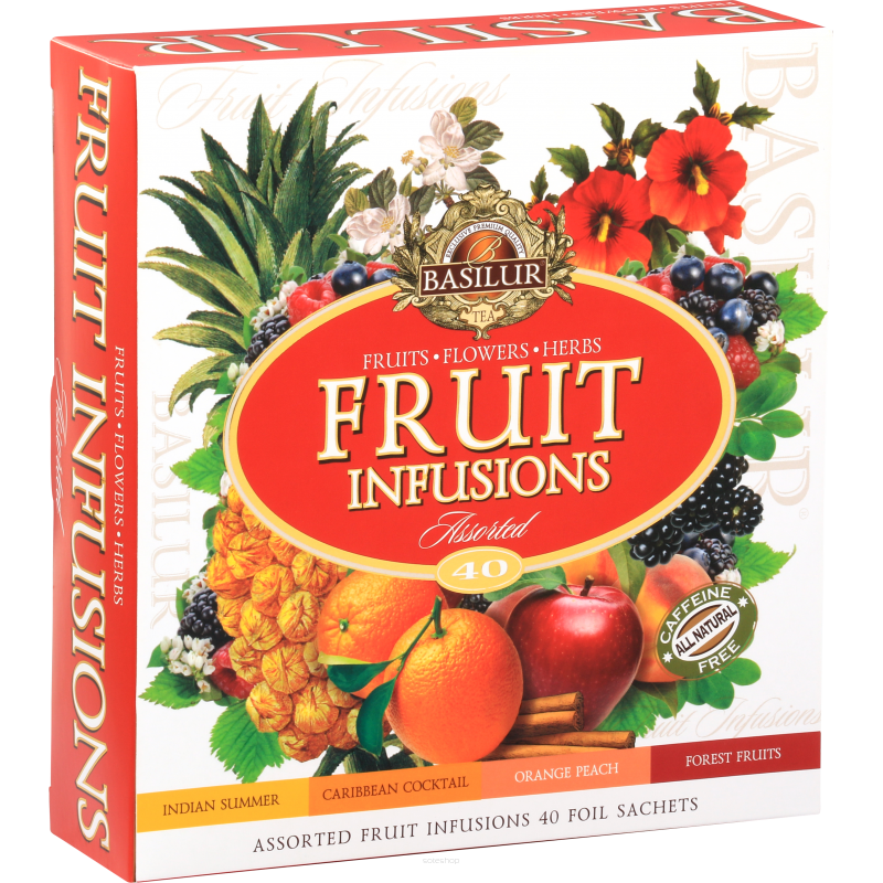 Herbata Assorted/mieszanka Fruit Infusion- Basilur