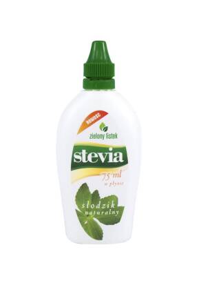 STEWIA SŁODZIK W PŁYNIE 75 ml - ZIELONY LISTEK