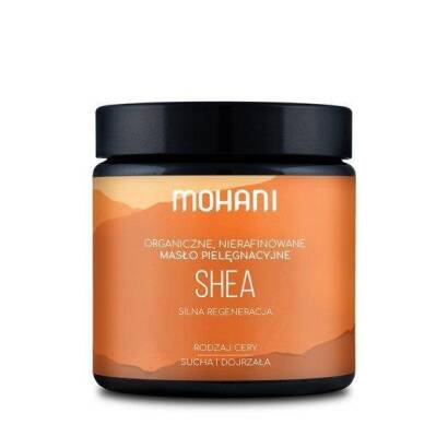 MASŁO SHEA NIERAFINOWANE AFRYKAŃSKIE 100 g - MOHANI