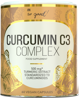 KURKUMA EKSTRAKT C3 COMPLEX (500 mg) 60 KAPSUŁEK - SO GOOD!