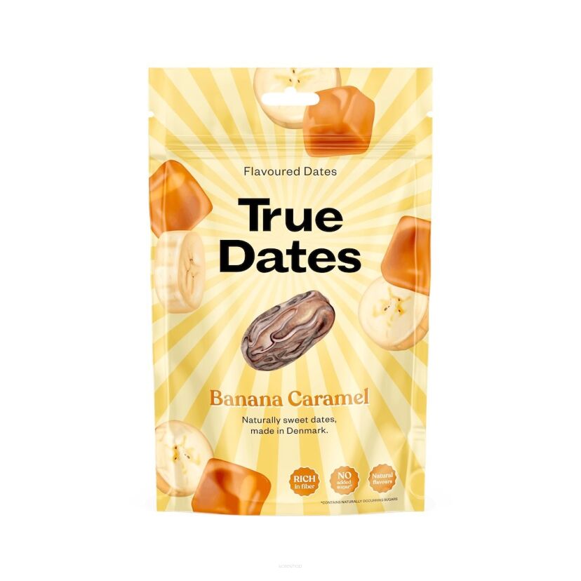 TRUE DATES daktyle Banana Caramel 100 g