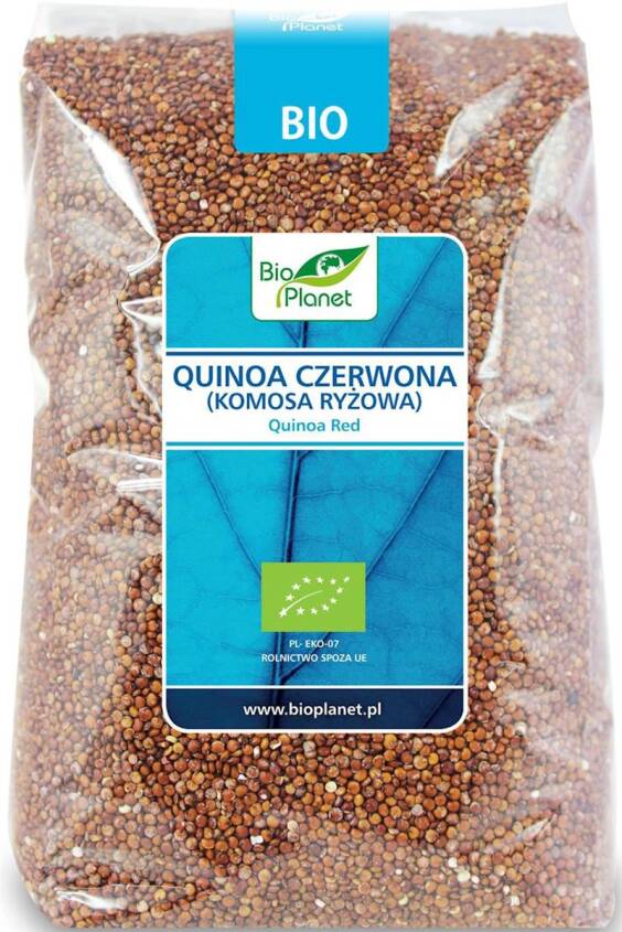 QUINOA CZERWONA (KOMOSA RYŻOWA) BIO 1 kg - BIO PLANET