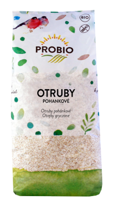 OTRĘBY GRYCZANE BEZGLUTENOWE BIO 500 g - PROBIO