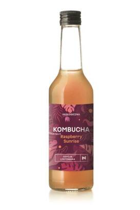 KOMBUCHA KOKTAJLOWA RASPBERRY SUNRISE BIO 270 ml - ZAKWASOWNIA