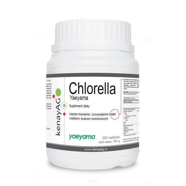 CHLORELLA 360 tabl. - KenayAg PROMOCJA!