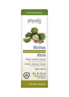 OLEJEK KOSMETYCZNY RYCYNOWY ECO 100 ml - PHYSALIS