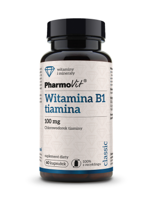 B1 tiamina 100 mg 60 kaps | Classic Pharmovit