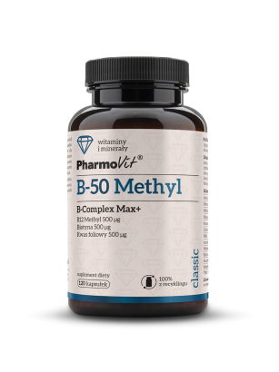 B-50 Methyl B-complex Max+ 120 kaps | Classic Pharmovit