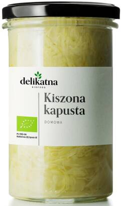 KAPUSTA KISZONA BIO 500 g (450 g) - DELIKATNA by ZAKWASOWNIA