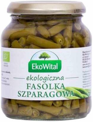 Fasolka szparagowa w zalewie BIO 340 g / 185 g