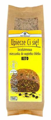 Mieszanka chleba bezglutenowego keto 500 g - Pięć Przemian