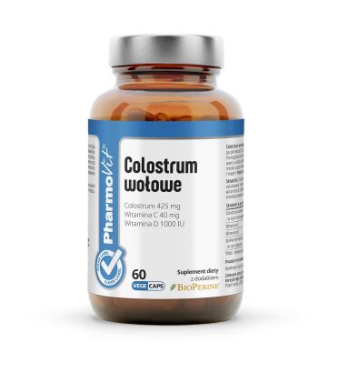Colostrum wołowe 60 kaps | Clean Label Pharmovit
