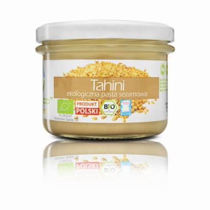 TAHINI (PASTA SEZAMOWA) BIO 180 g - BIO FOOD