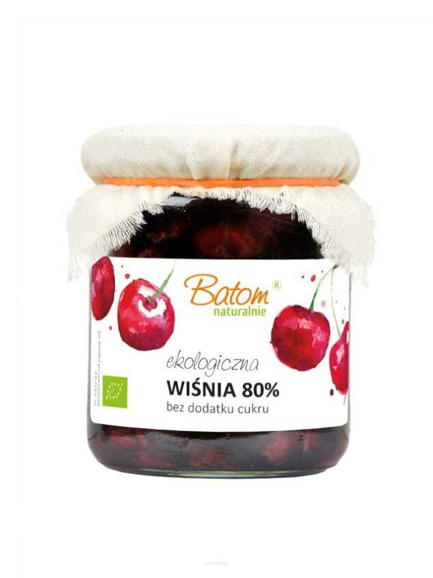 WIŚNIA 80 %  BIO 260 g - BATOM