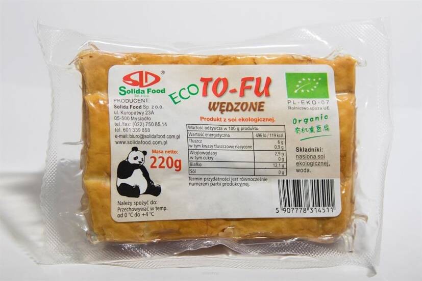 TOFU WĘDZONE BIO 220 g - SOLIDA FOOD