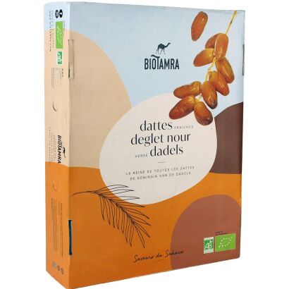 DAKTYLE DEGLET NOUR NA GAŁĄZCE ŚWIEŻE BIO 5 kg - BIOTAMRA