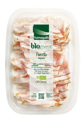 Pancetta- boczek wieprzowy dojrzewający w plastrach BIO 70 g