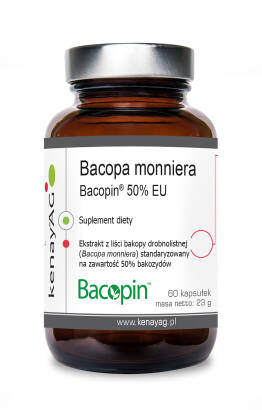 Bacopa monniera Bacopin 60 kaps- KenayAg