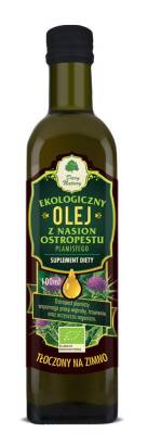 OLEJ Z OSTROPESTU PLAMISTEGO VIRGIN BIO 100 ml - DARY NATURY