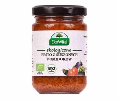 Pesto z pomidorów suszonych na słońcu BIO 140 g