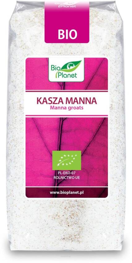 KASZA MANNA BIO 500 g - BIO PLANET