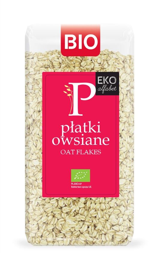 PŁATKI OWSIANE BIO 300 g - EKO ALFABET