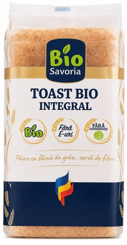 Chleb tostowy pełnoziarnisty BIO 300 g