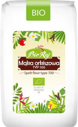 MĄKA ORKISZOWA TYP 700 BIO 500 g - BIO RAJ