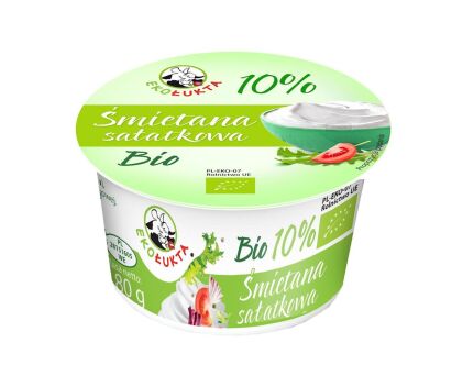 ŚMIETANA 10 % SAŁATKOWA BIO 180 g - EKO ŁUKTA