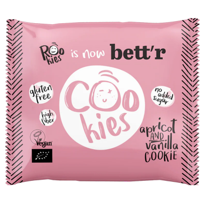 CIASTKO Z MORELĄ I WANILIĄ BEZ DODATKU CUKRÓW BEZGLUTENOWE BIO 40 g - BETT'R