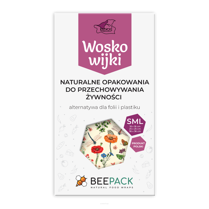 WOSKOWIJKI ZESTAW ROZMIAR S + M + L - MALU