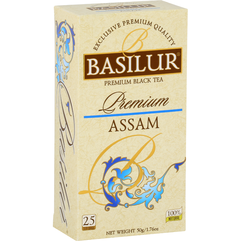 Herbata czarna PREMIUM ASSAM w saszet. 25x2 g - Basilur