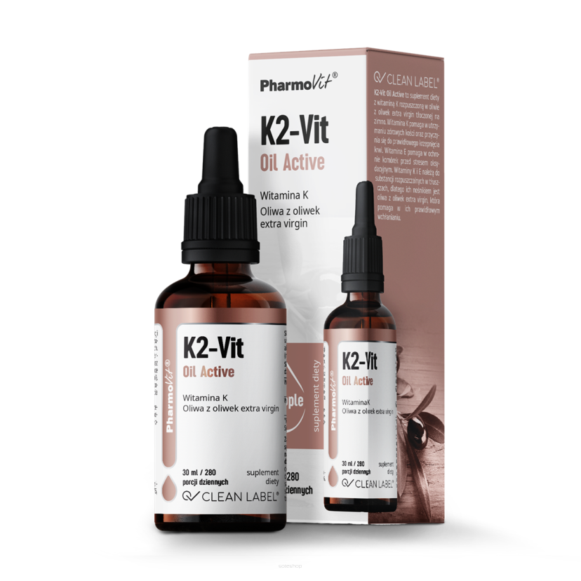 K2-Vit Oil Active 30 ml | Clean Label Pharmovit