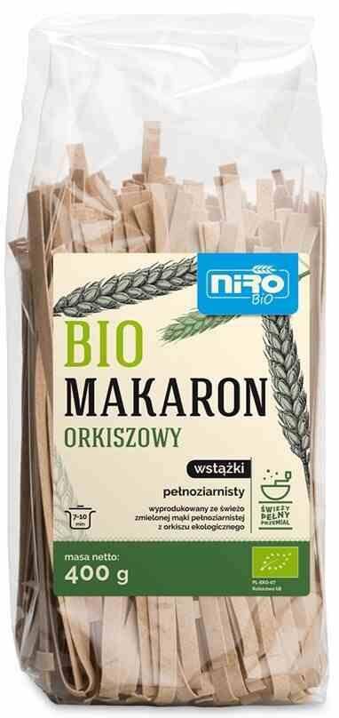 Makaron orkiszowy wstążki 400 g BIO