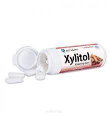 XYLITOL GUMA Z KSYLITOLEM30 SZTUK MIRADENT - Cynamon