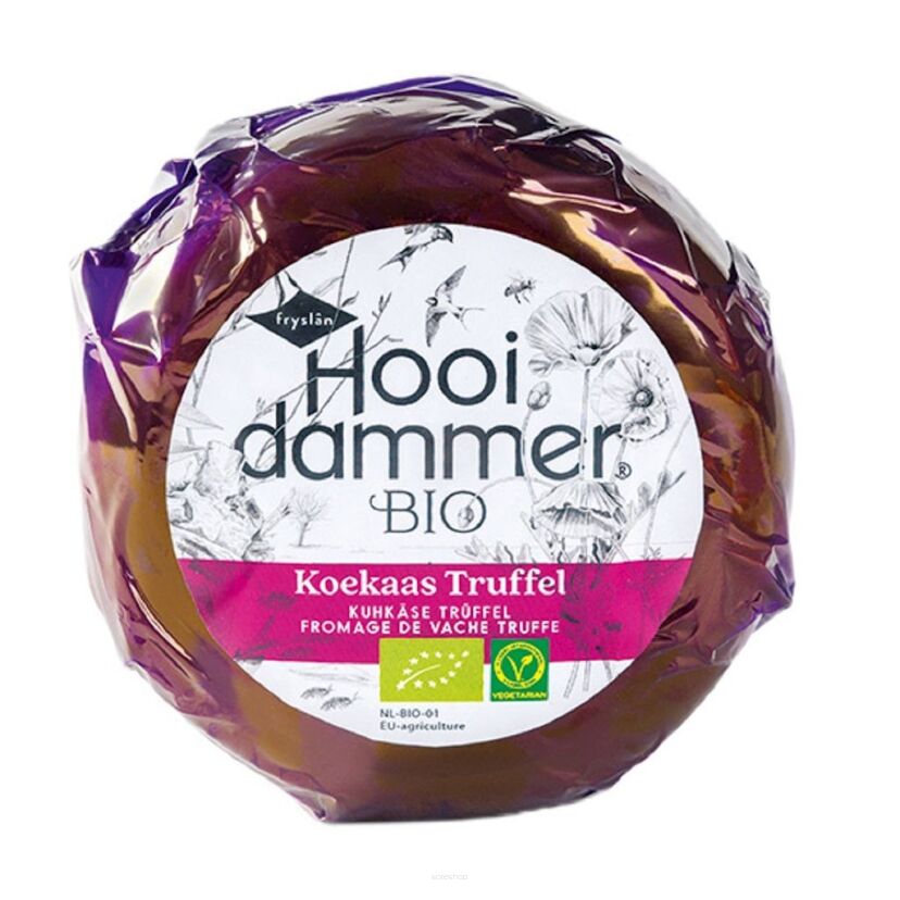 SER ŻÓŁTY DOJRZEWAJĄCY Z TRUFLĄ BIO 280 g - HOOIDAMMER