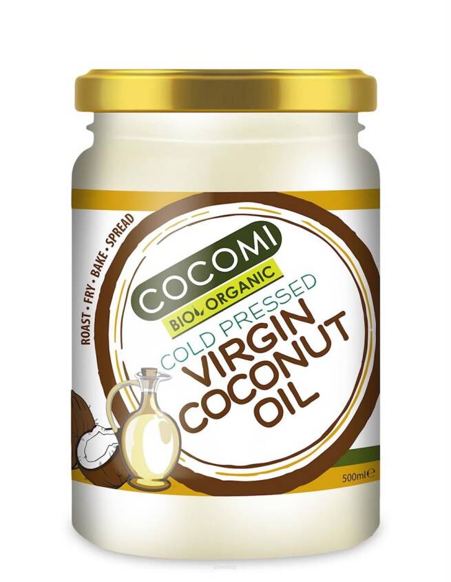 OLEJ KOKOSOWY VIRGIN BIO 500 ml - COCOMI