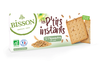 HERBATNIKI ZBOŻOWE BIO 155 g - BISSON